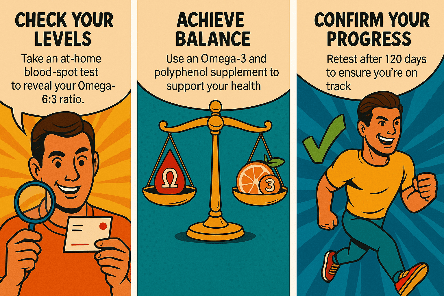 The Zinzino Balance Concept cartoon