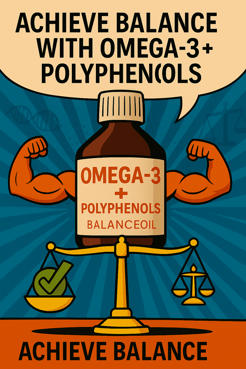 Achieve balance with Omega-3 and polyphenols using Zinzino BalanceOil for optimal health.